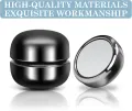 Hijab Magnet  Set (2pcs) | No-Pin Scarf Clip | Strong Round Magnetic Holder. 