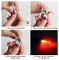 Bike Motorcycle/ by-cycle cycle, Cycling LED 1 Pair Rainbow RGB Color Bike Wheel Tire Light. 