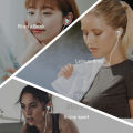 Wiresto In Ear Headphones Earphone Wired Earbuds Noise Canceling Headphone HIFI Sound Quality No Ear Pain Earphone HIFI Subwoofer Headset with HD Microphone. 