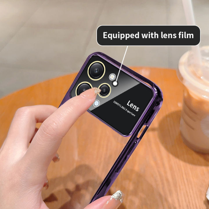 Lenuo%20New%20Design%20Accessories%20Mobile%20Phone%20Case%20for%20Xiaomi%20Redmi%2012%20Luxury%20Big%20Camera%20Window%20Shockproof%20Back%20Cover%20-%20Image%202