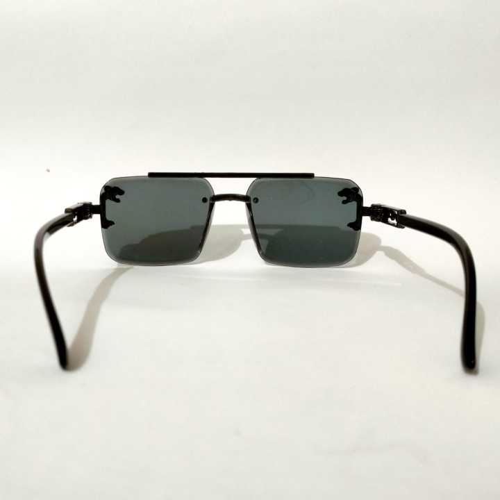 Stylish%20Rimless%20Sunglasses%20for%20Men%20%E2%80%93%20Black%20Plastic%20Frame%20Rectangle%20Sunglasses%20(2025%20Edition)%20-%20Image%203