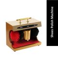 Electric Shoe Polisher, Automatic Shoe Cleaning Machine, Automatic Dust Removal by Induction for Sales Centre Club Hotel Entrance Gold. 