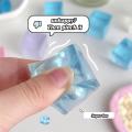 NEW Fidget Toy Mini Squishy Toys Mochi Ice Block Stress Ball Toy Kawaii Transparent Cube cat paw fish Stress Relief Squeeze Toy.