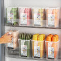 1/3pcs Refrigerator Side Door Storage Box Food Vegetable Fruit Eggs Fresh Organizer with Handle Household Kitchen Fridge Containers Box. 