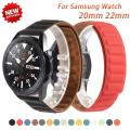 Universal 20mm 22mm Band for Samsung Watch 3 41mm 45mm Galaxy 46mm 42mm Active 2 Strap Samsung Gear S3 Silicone Magnetic Strap Bracelet Huawei Watch GT. 