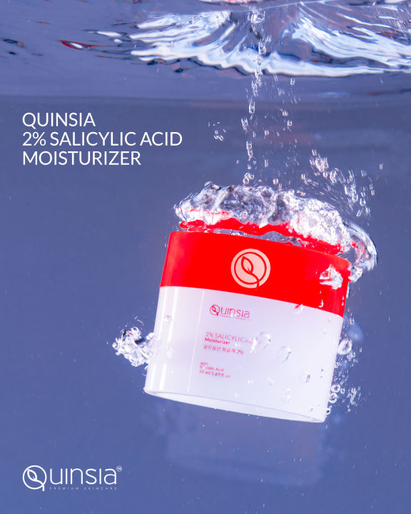 Quinsia 2% Salicylic Acid Moisturizer - 50ml