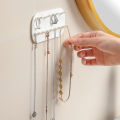 【Get the Perfect Fit】 Jewelry Storage Hook Wall Hanger Storage Jewelry Display Jewelry Hooks Holder Storage Organizer Earring Ring Necklace Hanger Luyo. 