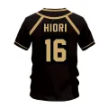 90-160CM Kid‘s Jersey Futsal & Football  VL Replika Blue Lock Anime Bastard Munchen Men's Short-sleeved T-shirt Sports Garment for Man Woman Children. 