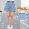 New Girls Denim Shorts Summer Kids Girl Hot Pants Clothing Baby Casual Jean Shorts 4 6 8 10 12 14 Year.