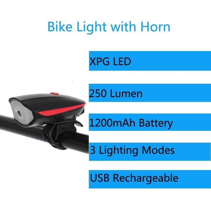 Super%20Bright%20140%20Lumen%20Lights%203%20Modes,%20Special%20USB%20Rechargeable%20Bike%20Bike%20Horn%20and%20Light%20250%20DB%20with%20Multicology%20-%20Cycle%20Accessories%20-%20Image%206