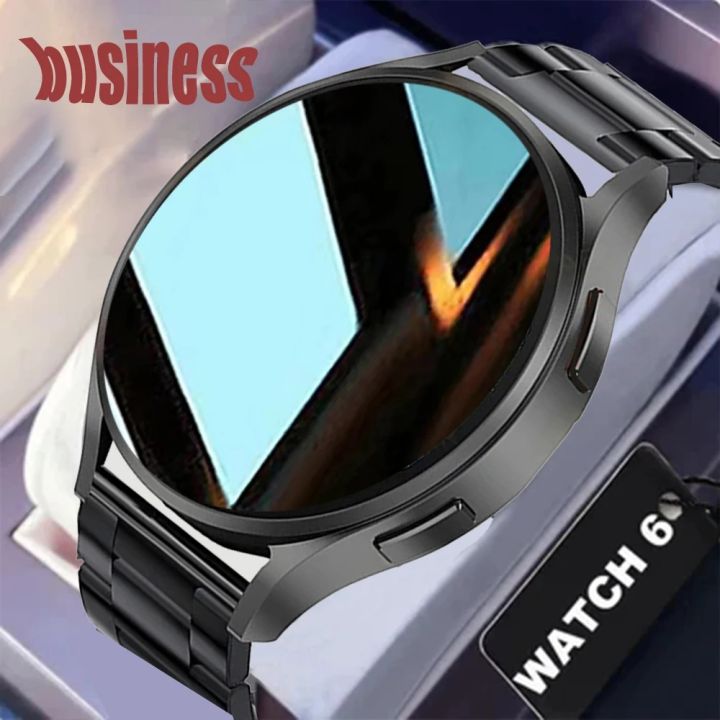 2024 For Samsung Bluetooth Calls Smart Watch 6 Pro Heart Rate Custom Dials Sport Watches Men Woman Health Monitor Smartwatch Man