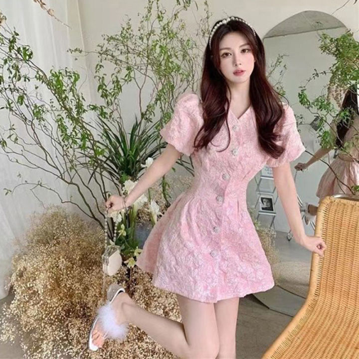 Dress%20Women%20Floral%20Sling%20High%20Waist%20Chic%20Black%20Boll%20Gown%202023%20Korean%20Dress%20-%20Image%205