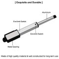 DC 12V IP54 Mini Linear Actuator 100 mm Stroke Electric 30 mm/S Speed.