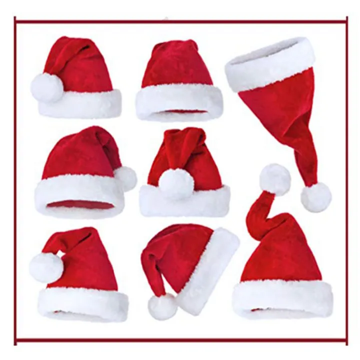 Plush%20Adult%20Christmas%20Hat%20Plush%20Toys%20Hat%20Red%20Velvet%20Santa%20Claus%20Hat%20Comfortable%20Inside%20Christmas%20Hat%20-%20Image%206