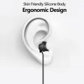 VAORLO ASMR Sleeping Earphone Hifi Noise Isolating Headphones Sleep Earbuds Soft Silicone Headset TPE Wire No Ear Pressure Earbuds With Mic. 
