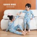 YC Children's Autumn Clothes Set: Cotton Boys, Girls, Autumn Pants, Thermal Underwear, Cotton Baby Underwear, Pajamas, Cotton Wool. 