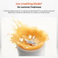 Xiaomi Mijia Portable Juicer Cup 2 Blender 300mL Rechargeable Mini Smoothie Maker USB Portable Blender Ice Crusher 6 Months Warranty. 