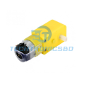 6V Yellow DC Gear Motor – High-Torque Mini Motor for Arduino & Robotics Projects. 