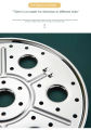 D Shop 18cm Round Stainless Steel Steamer with Water Separation Design for Cooking Steamed Foods, Detachable Egg Steaming Rack Included.
