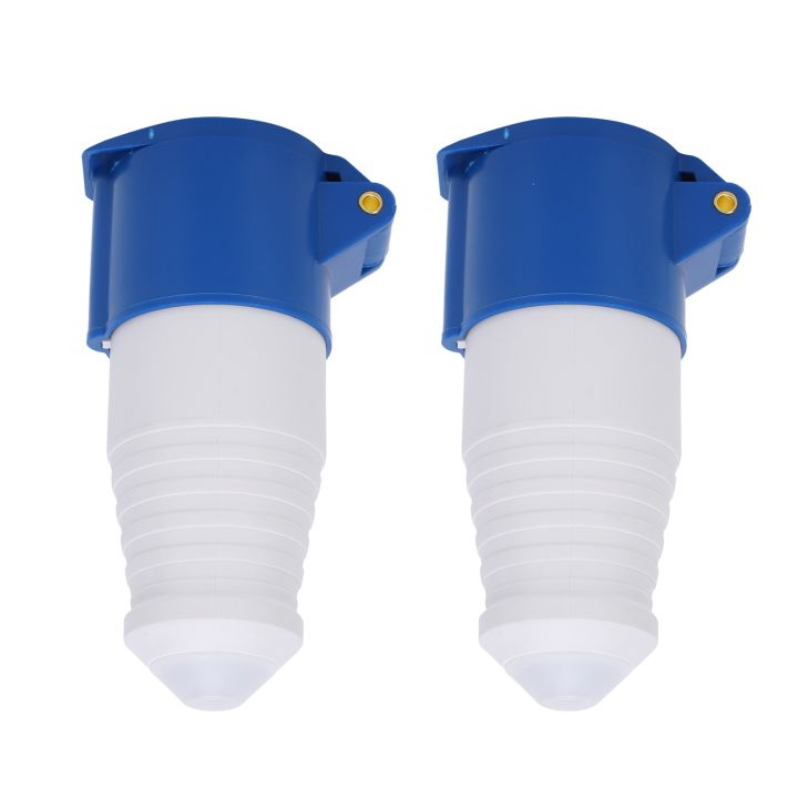 2Pcs%20Industrial%20Power%20Plug%203%E2%80%91Pin%201%E2%80%91Phase%20Explosion%E2%80%91Proof%20Waterproof%2016A%203%20Hole%20-%20Image%202
