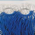 Premium Dolna With SS Rings on both side For All-1Pcs/Hand Made Dulna Adult Rope bed Hanging Dulna Use For All People Large Swing Rope bed Rattan Dulna. 
