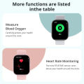 【NShisasN】COLMI P68 Smartwatch 2.04'' AMOLED Screen 100 Sports Modes 7 Day Battery Life Support Always On Display Smart Watch Men Women. 