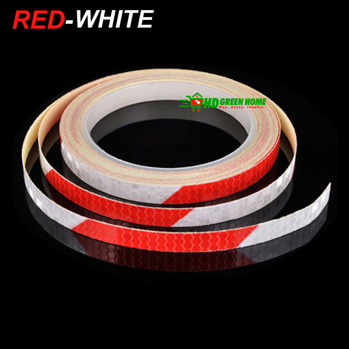 8M%20x%201cm%20(Red-White)%20Reflective%20Sticker%20Bicycle%20Motorcycle%20Car%20Bumper%20Reflective%20Stickers%20Tape%20-%20Image%202