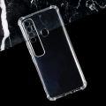 Tecno Spark 7 Pro TPU Back Cover Shockproof Silicone Bumper - Transparent. 