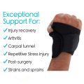 Taiba Thumb & Wrist Support Wrap Brace Binder Stabilizer for Men & Women Gym Workout Sports Hand Injuries Warmer Band, Pain Relief, Arthritis, Tendonitis, Supporter. 