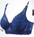 Net Padded Foam Push-Up Bra for Women – Adjustable Straps, Sizes 32-40, Black. 