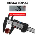 6" Digital Slide Caliper 0-150mm Carbon Fiber Composites Digital Caliper, Vernier Caliper with LCD Screen Digital Caliper.