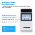 15 Modes 4 Output Channel PMS Eletric Professional Muscle Stimulation Physiotherapy Tens Electrodes Machines Body Massager Pads.