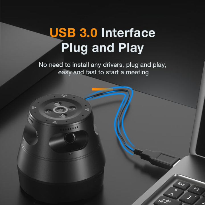 8MP%204%20Camera%20360%20Degree%20Panoramic%20View%20IP%20USB%20Webcam%20AI%20Sound%20Source%20Tracking%20For%20Conference%20Live%20Broadcast%20Video%20Calling%20H730%20-%20Image%204