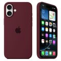 For apple iphone 16 / iphone 16 Plus / iphone 16 Pro / iphone 16 Pro Max Luxury Shockproof Silky Smooth and Stylish Liquid Silicone Protect Back Cover Soft Case.