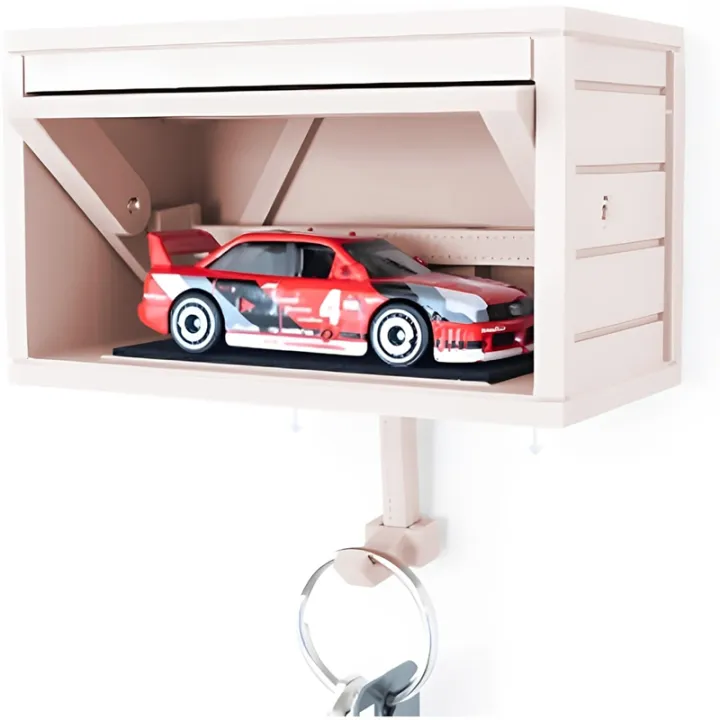 3D%20Key%20Holder%20for%20Wall,%20Key%20Organizer%20Wall%20Mount,%20Hotwheel%20Car%20Garage%20with%20Opening%20Door,%20Car%20Key%20-%20Image%204