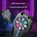 BlueWow F15 Universal Phone Cooling Fan Mobile Phone Radiator Rechargeable Folding Game Cooler Phone Cool Heat Sink. 