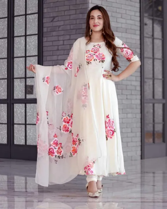 Rose%20Angel%20Gown%20White%20Color%20Readymade%20Three%20Piece%20For%20Women%20-%20Lehenga%20For%20Girls%20-%20Image%202
