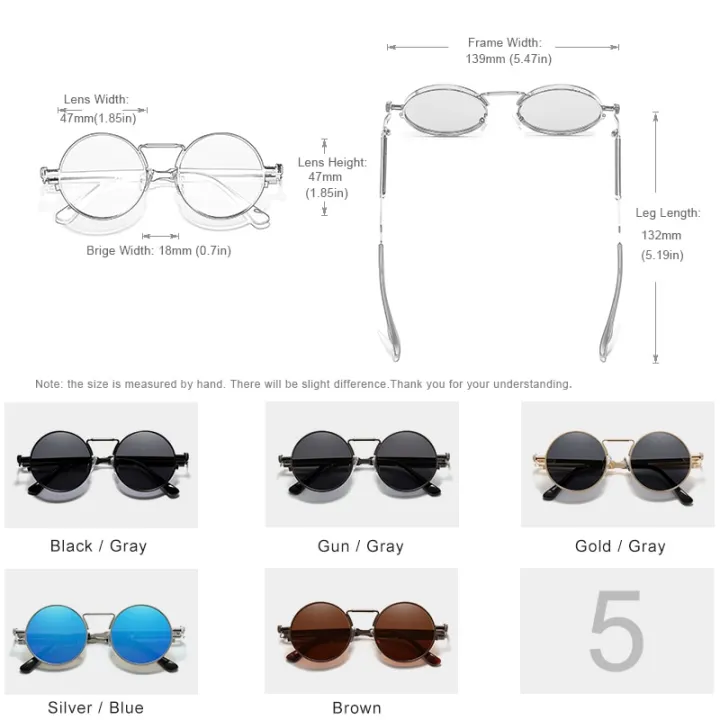 KINGSEVEN%20High%20Quality%20Gothic%20Steampunk%20Sunglasses%20Polarized%20Men%20Women%20Brand%20Designer%20Vintage%20Round%20Metal%20Frame%20Sun%20Glasses%20-%20Image%203
