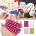 Colored Hot Melt Glue Sticks 6 Or 12 Pcs Pack Craft And Office Supply Adhesive.
