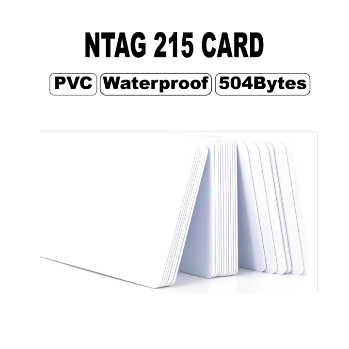1Pcs%20NFC%20Cards%20White%20Blank%20NTAG215%20PVC%20Tags%20504%20Bytes%20-%20Image%202