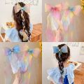 2pcs Bow Ribbon Hair Clip Pony tail Hair Pin Cute Hair Accessories for Kids Girl. 
