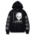 Tokyo Ghoul Anime Kaneki Ken Cool Eyes Hoodie Men Women Creative Fashion Casual Pullover Spring Street Clothing Hoodies Tops. 