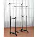 Double Pole Portable Cloth Rack / Cloth Hanger (6806). 