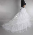 Puffy 6 Hoops Wedding Petticoat Crinoline Slip Bridal Underskirt In Stock High Quality. 