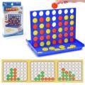 Connect 4 Game Classic Master Foldable Kids Children Line Up Row Board Puzzle Toy Gifts Board Game Parent-child Interactive Toys.