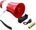 Megaphone 619U Hand Mike Handheld Lithium Battery with built-in siren. 