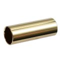 1pc Guitar Slide Golden Stainless Steel Finger Knuck.