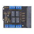 Relay Module Stable Power Supply Relay Board 4 Channel Safe High Level Trigger for Windows for IOS. 