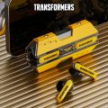 New Transformers Bumblebee Space Warship TWS Bluetooth Earphone Megatron Low Latency HIFI Stereo Wireless Game Headset. 