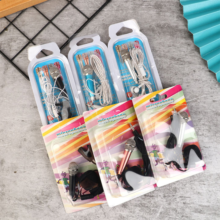 Mini%20Microphone%203.5mm%20Portable%20Karaoke%20Mic%20All-in-one%20Earphone%20Stereo%20Wired%20Headphone%20In-Ear%20Headset%20Singing%20Artifact%20Creek%20-%20Image%202